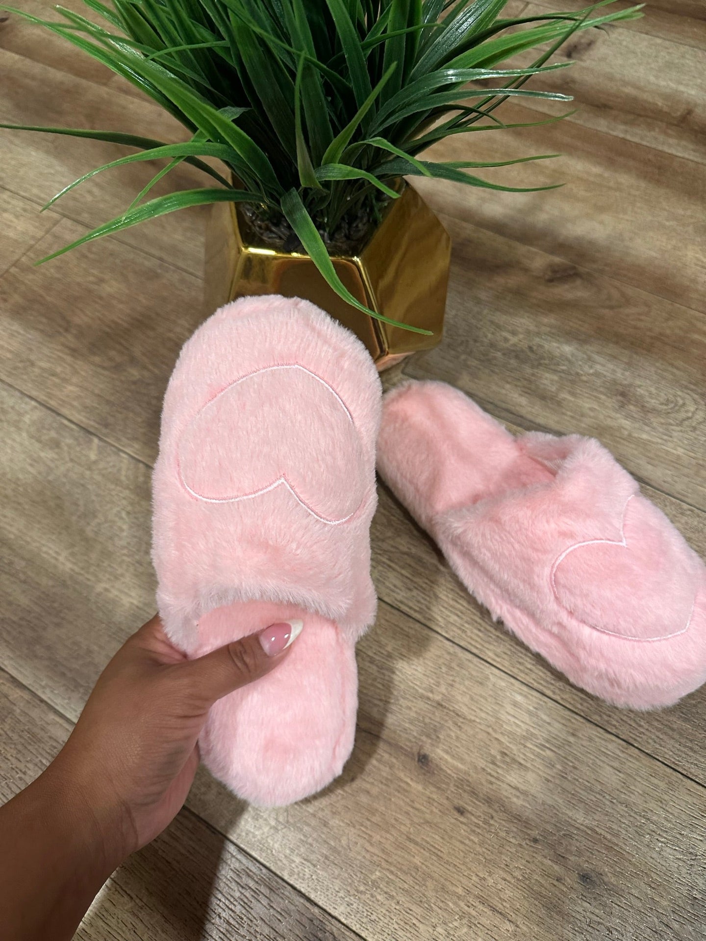 Copy of Copy of Cozy Slippers BABY PINK