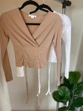 Load image into Gallery viewer, Odalis Long sleeve Top (Nude )